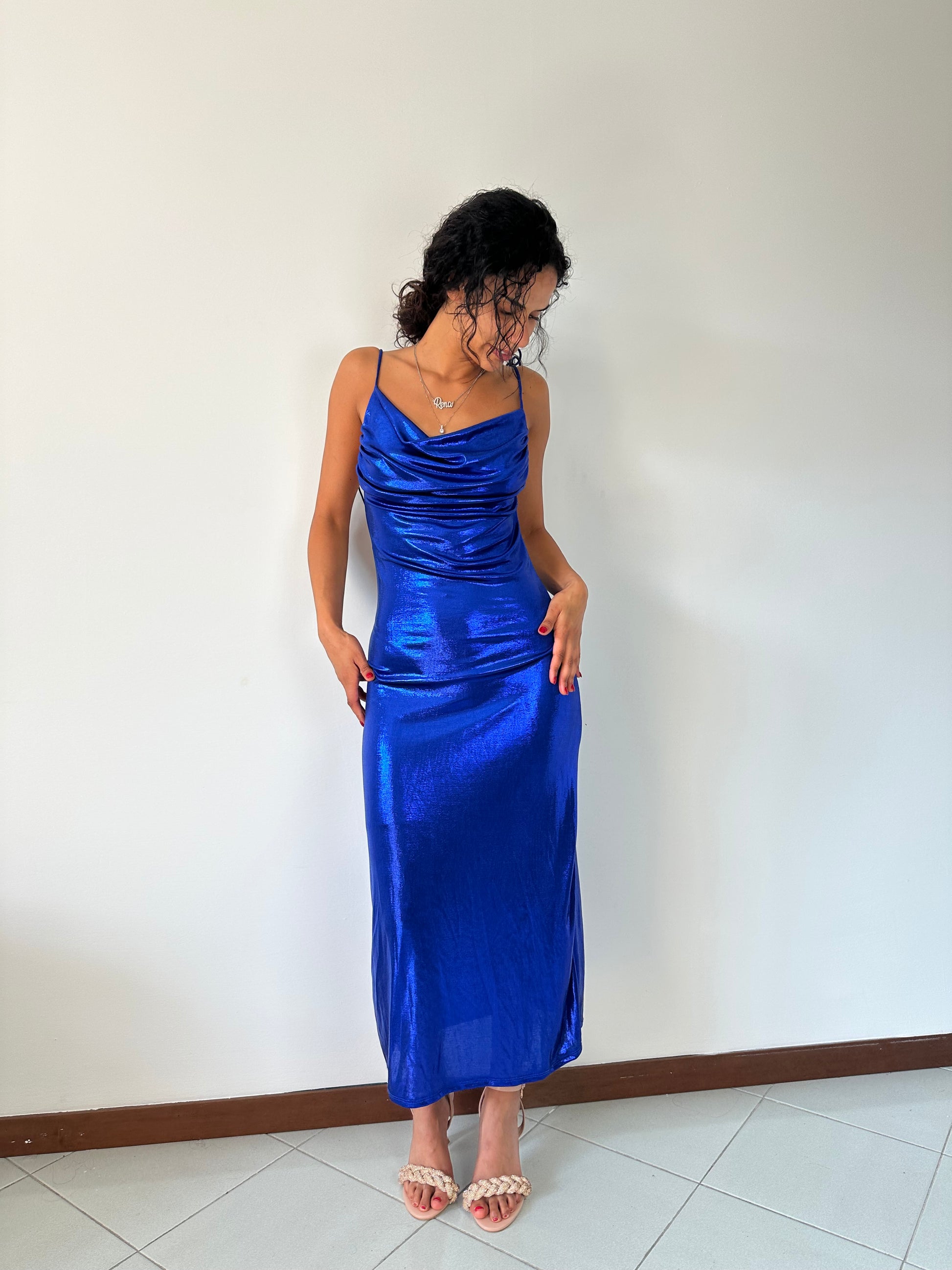 Abito Elegante Blu