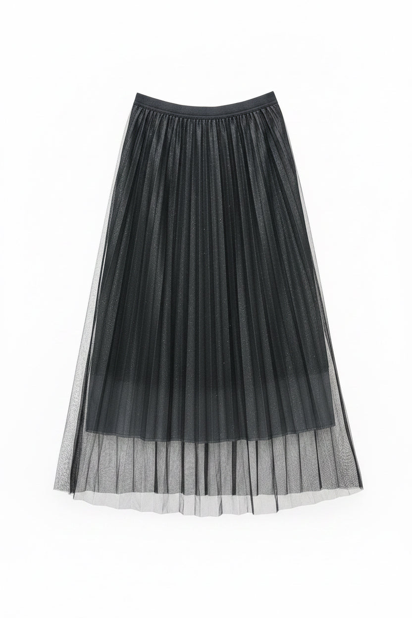 Gonna tulle con brillantini