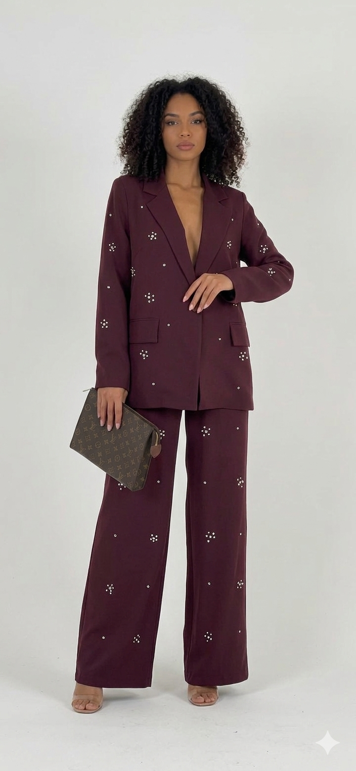 Tailleur Strass