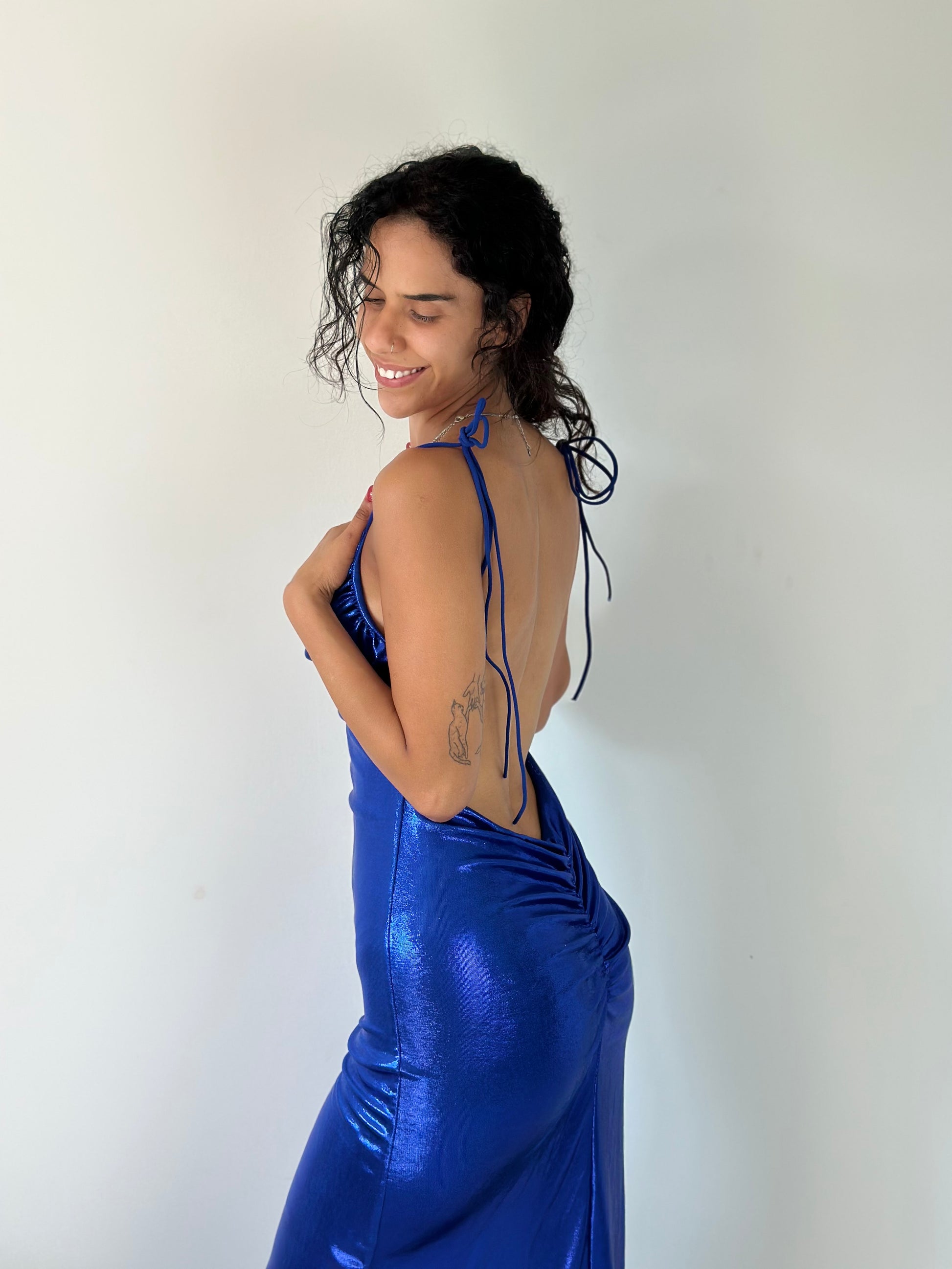 Abito Elegante Blu