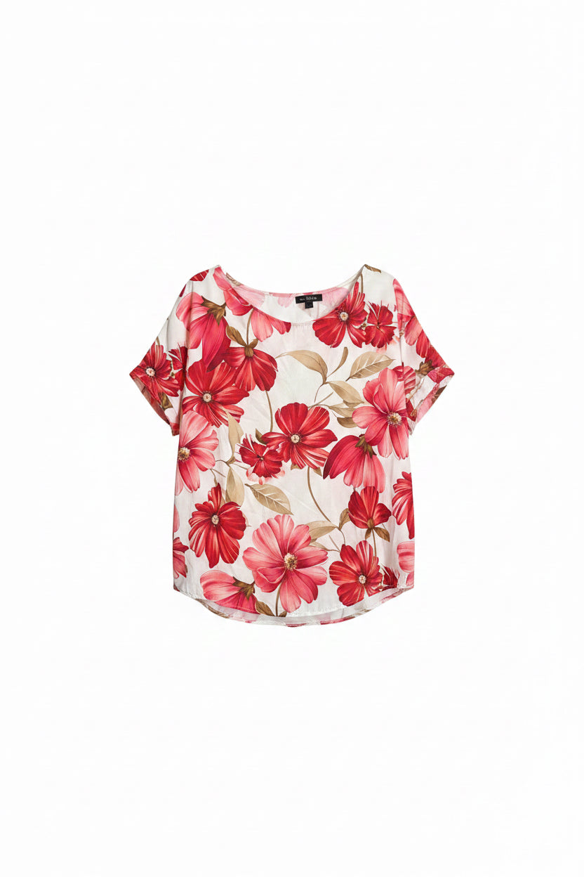 Blusa a fiori