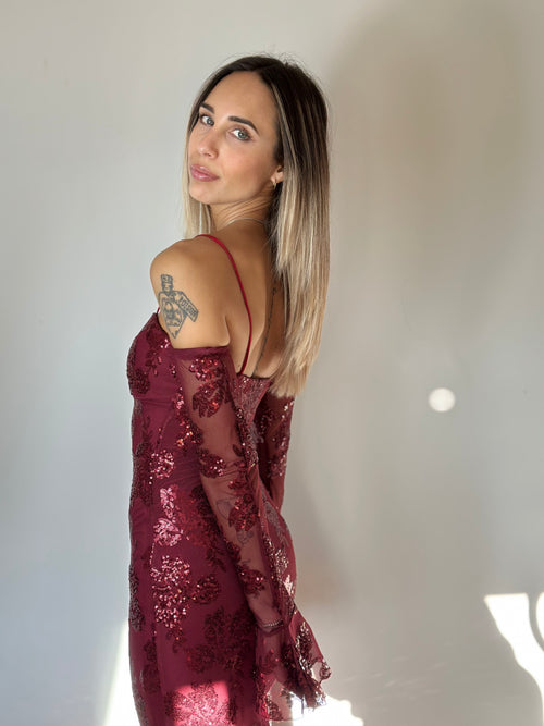 Abito Amelia Rouge