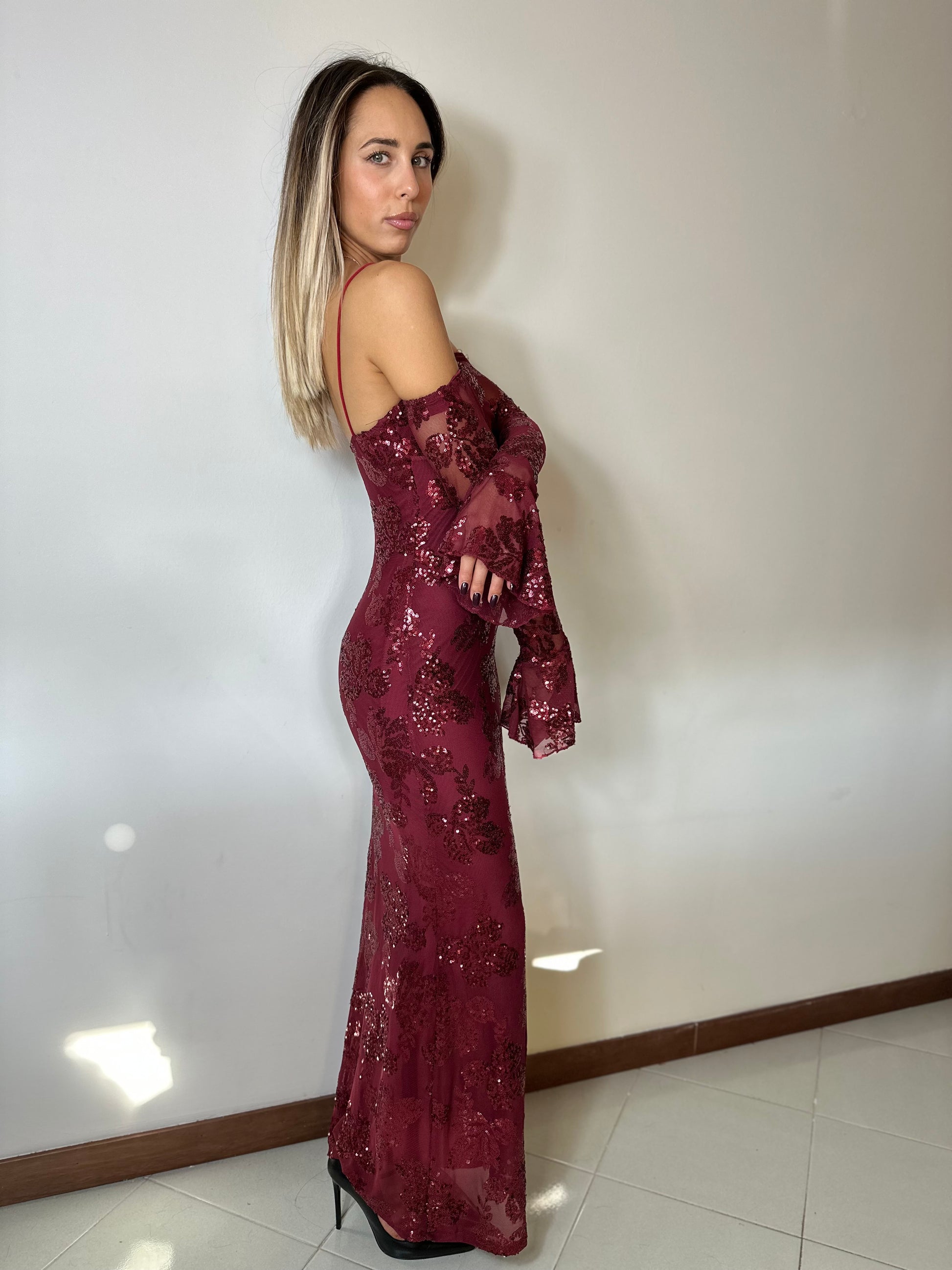 Abito Amelia Rouge