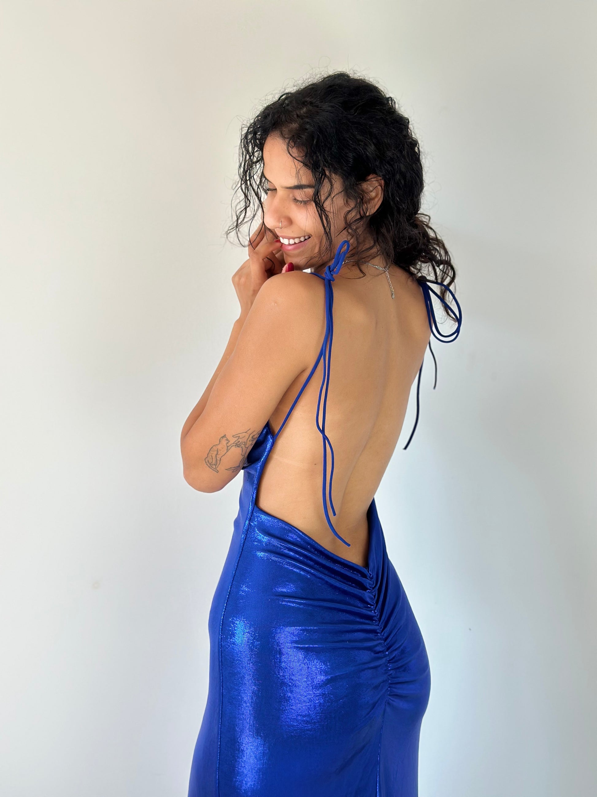 Abito Elegante Blu