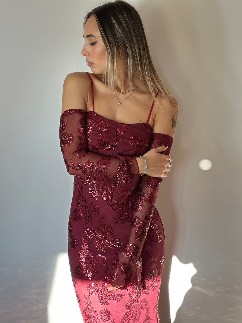 Abito Amelia Rouge