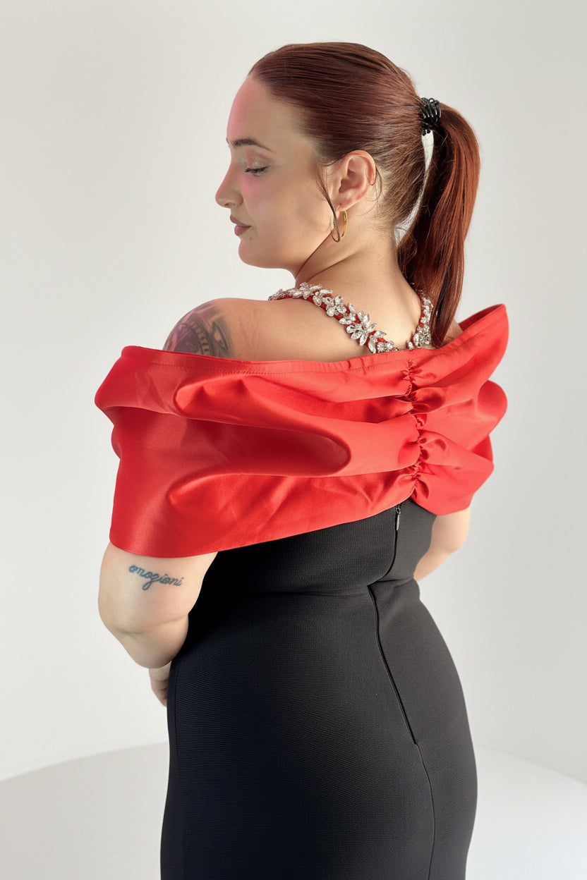 Abito Bandage Red