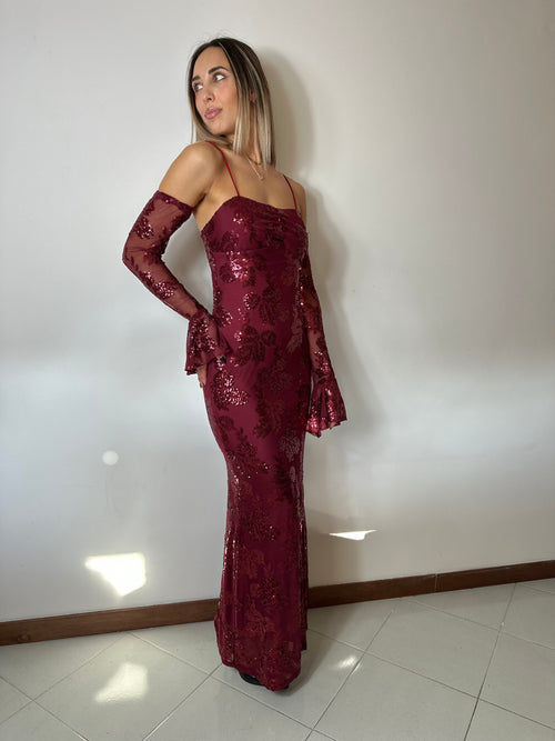 Abito Amelia Rouge